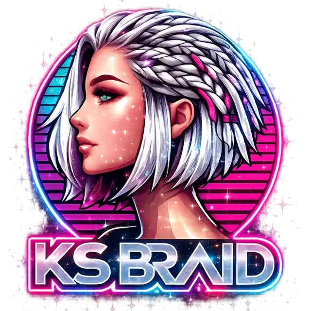 KSBraid Neon Logo
